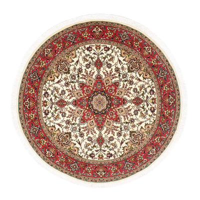 Tabriz - 50 Raj Rug 148x148cm - Persian Rugs