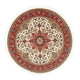 Täbriz - 50 Raj Teppich 148x148cm - Perserteppich