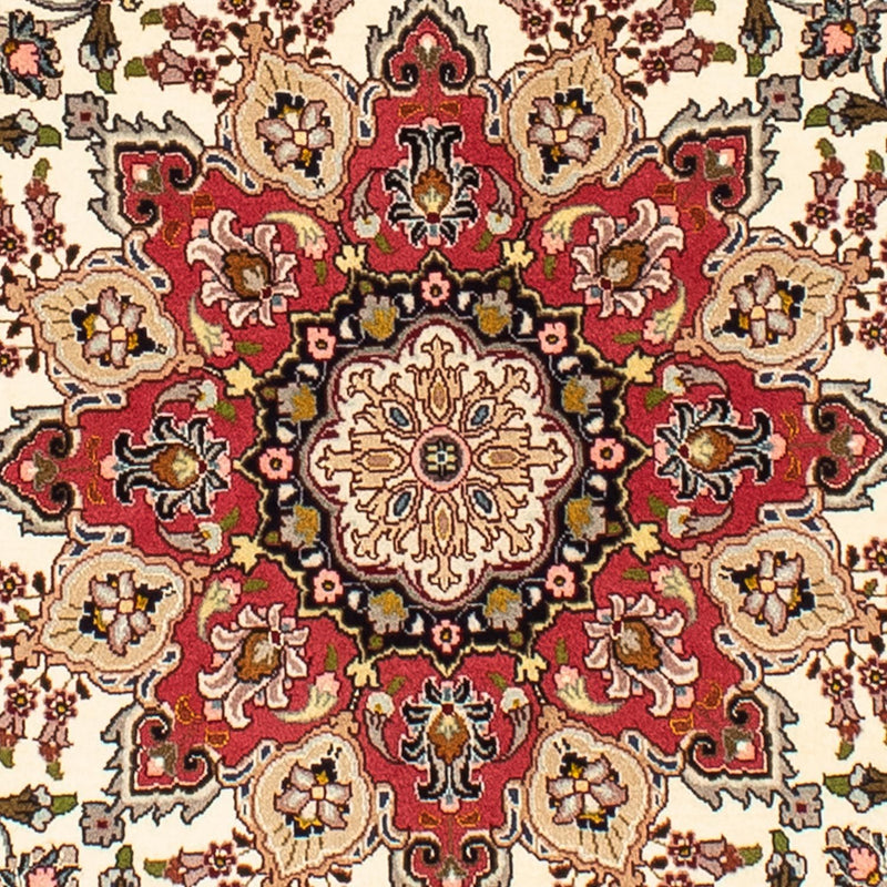 Perser Rug - Tabriz - Royal round  - 148 x 148 cm - beige