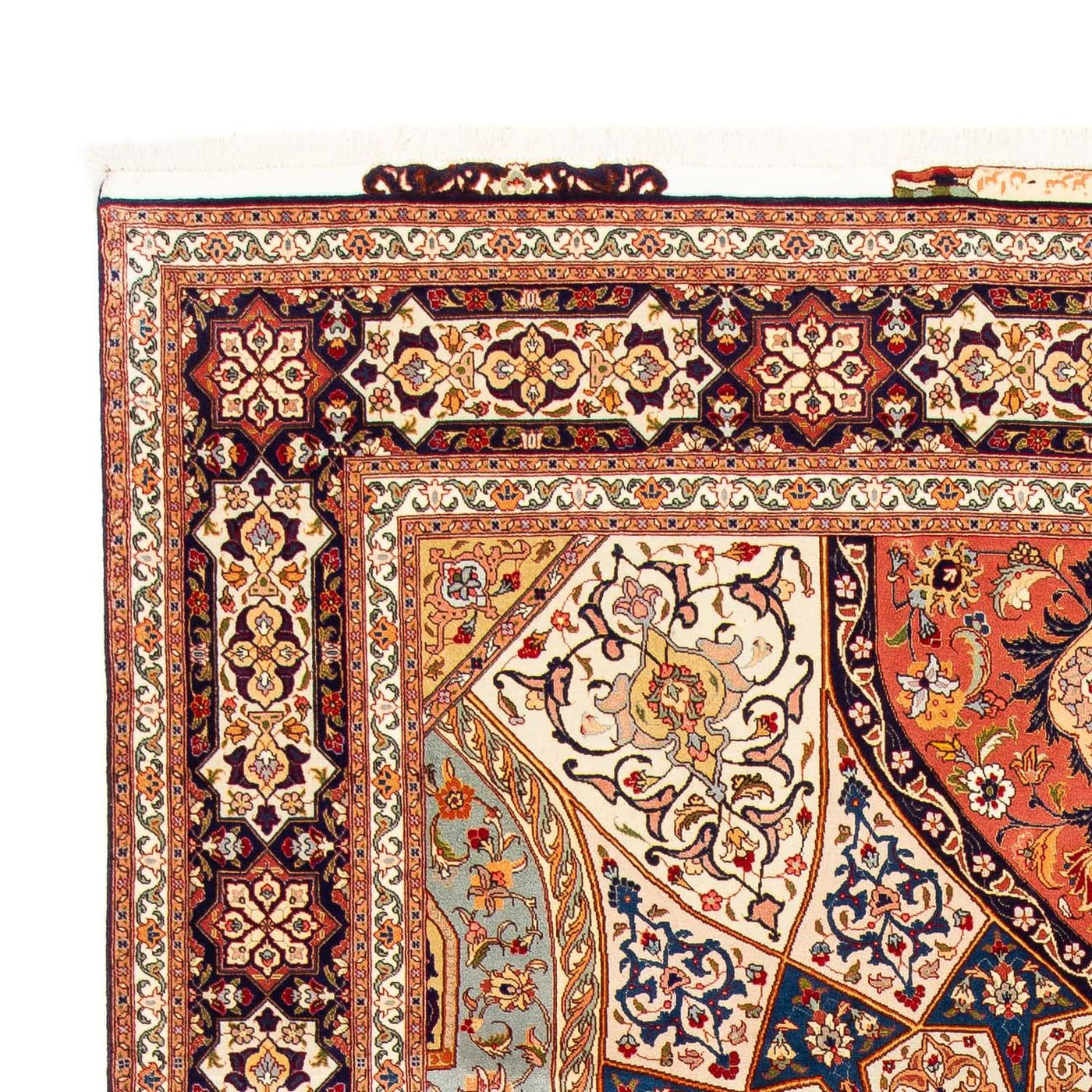 Tabriz - 50 Raj Rug 301x200cm - Persian Rugs