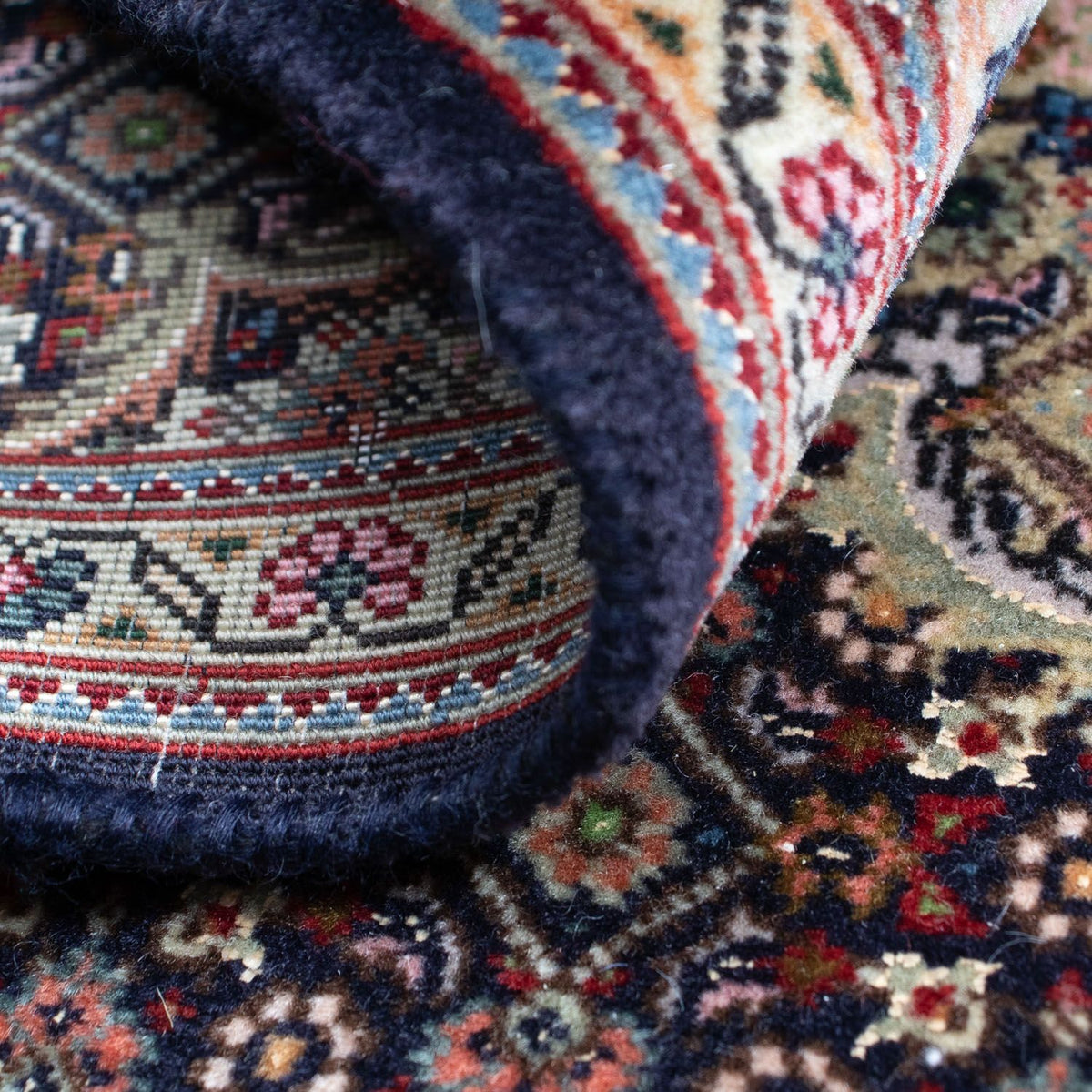 Perser Rug - Tabriz - Royal - 88 x 66 cm - dark blue