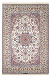 Isfahan Rug 158x237cm - Persian Rugs - Rectangle / Beige / 158 x 237 cm Rectangle