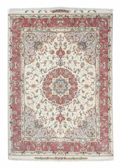 Tabriz - 50 Raj Rug 150x207cm - Persian Rugs