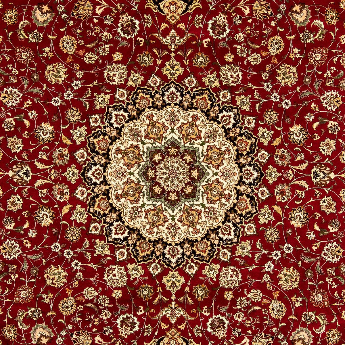 Perser Rug - Tabriz - Royal - 354 x 252 cm - dark red