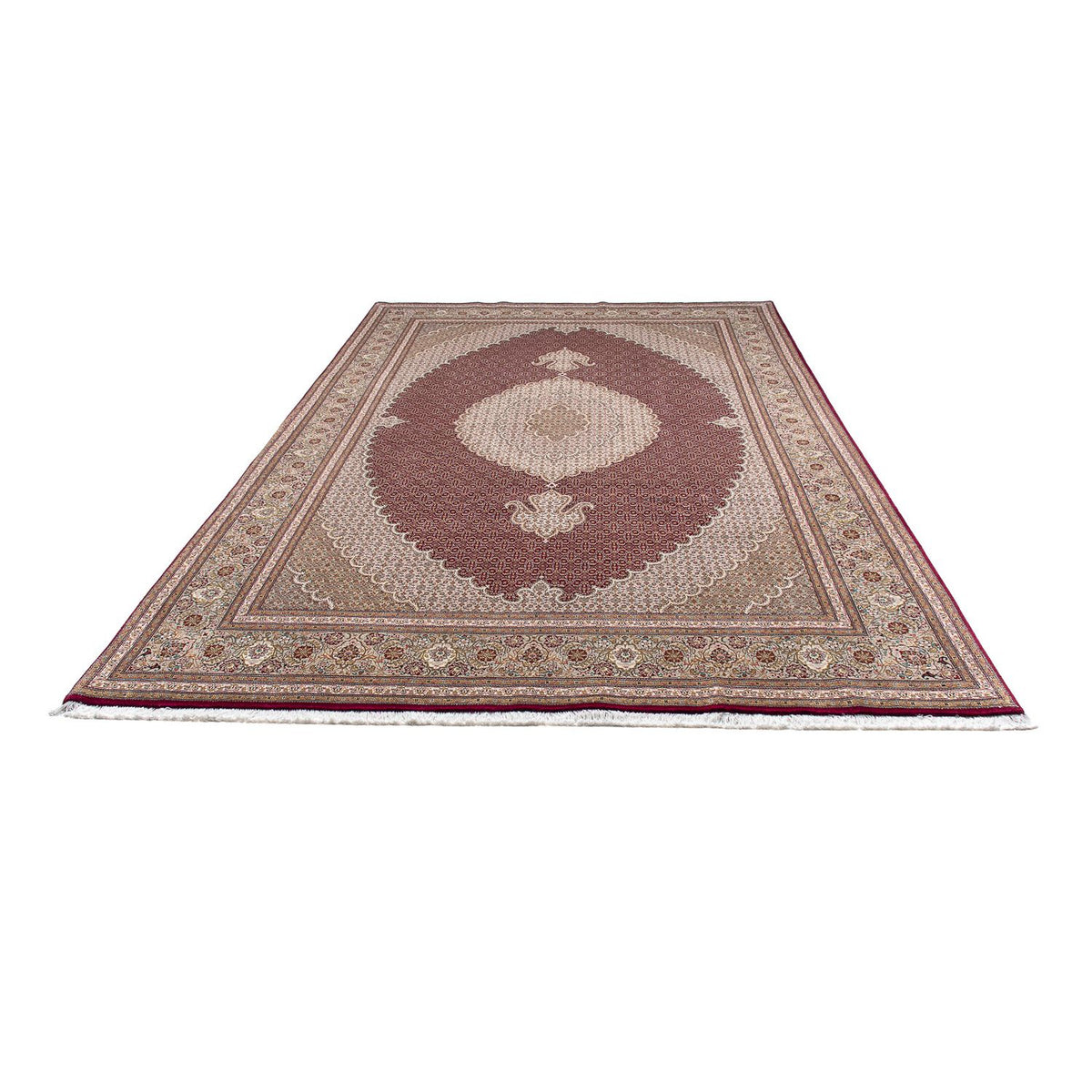 Perser Rug - Tabriz - 305 x 202 cm - dark red