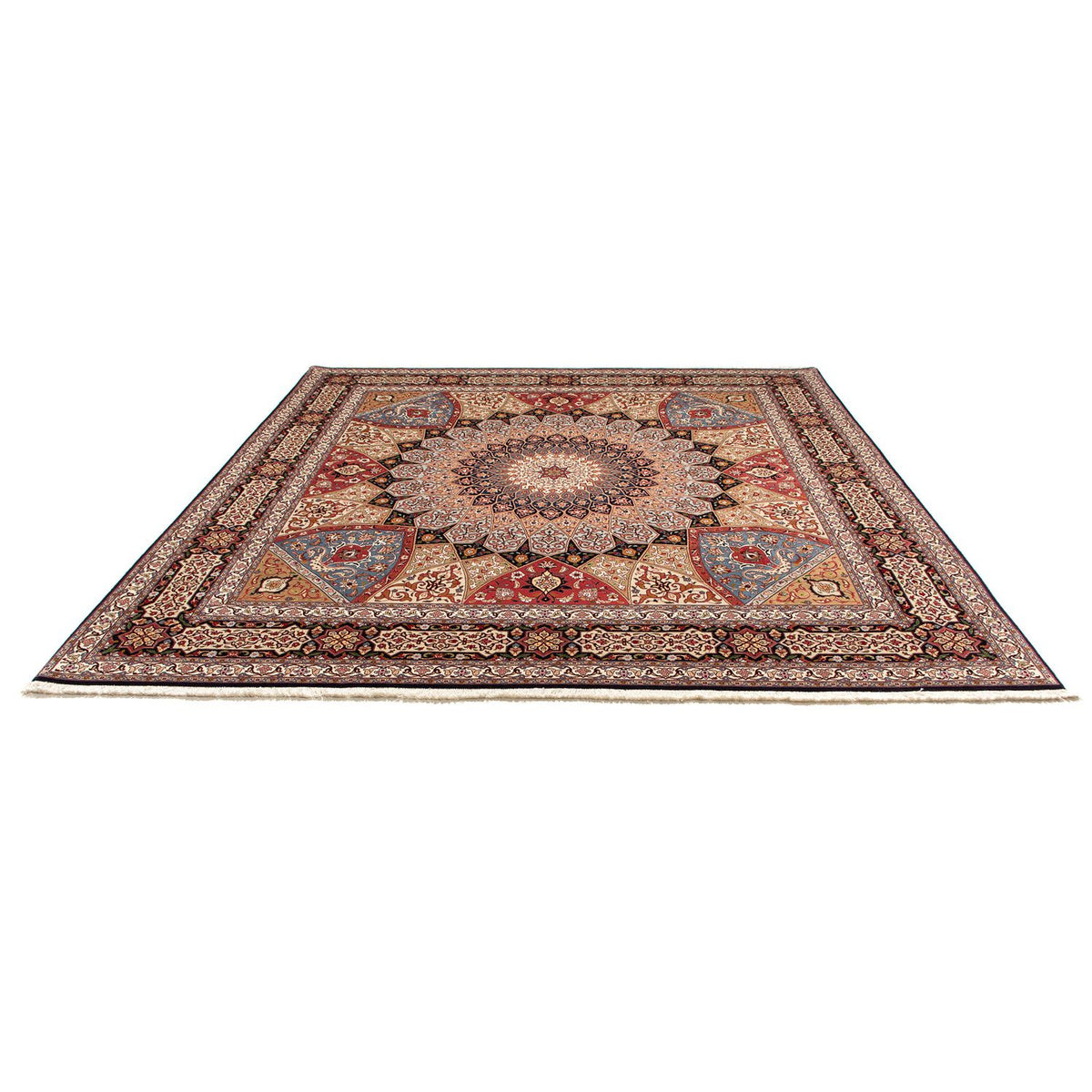 Perser Rug - Tabriz - Royal square  - 264 x 252 cm - light brown