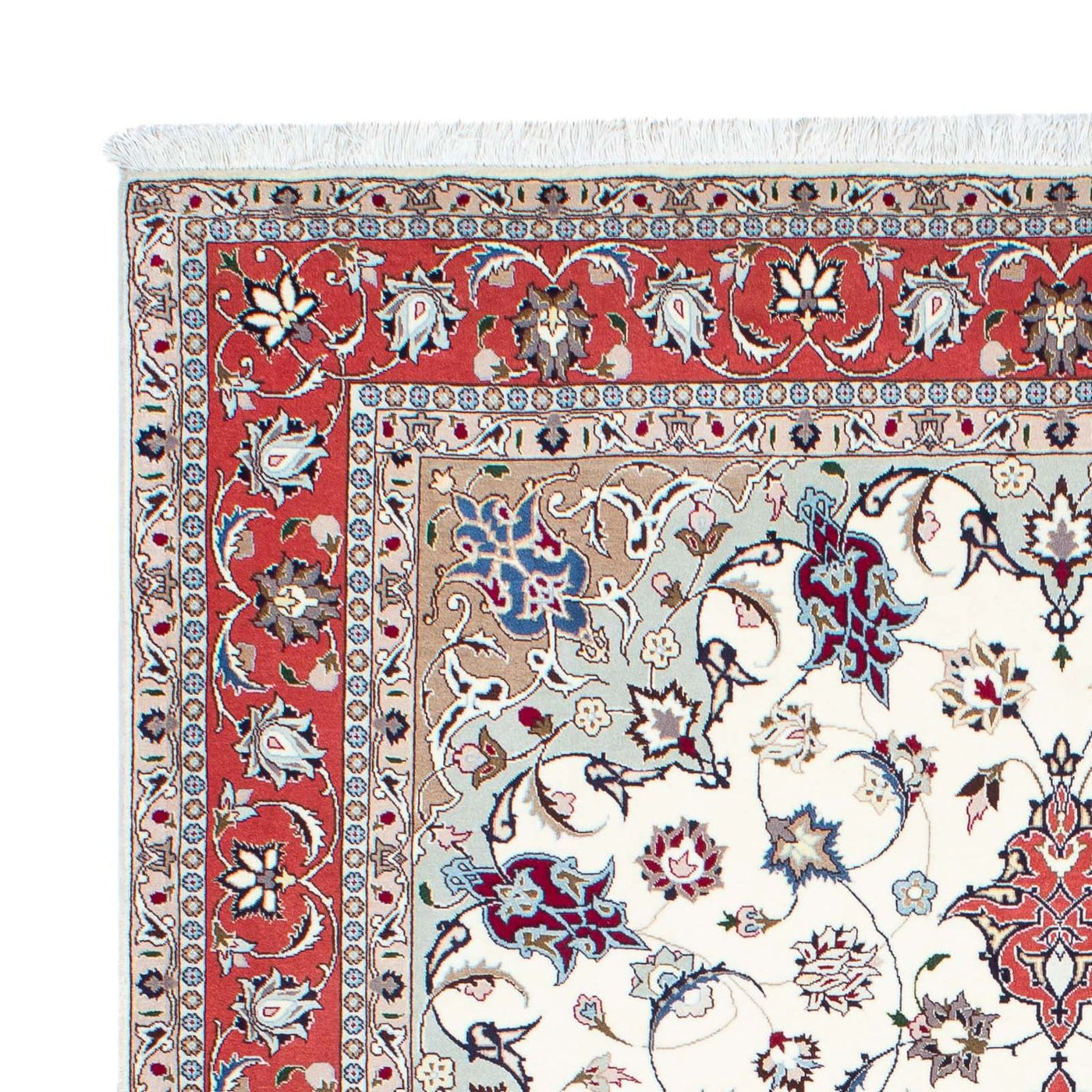 Tabriz - 50 Raj Rug 198x151cm - Persian Rugs