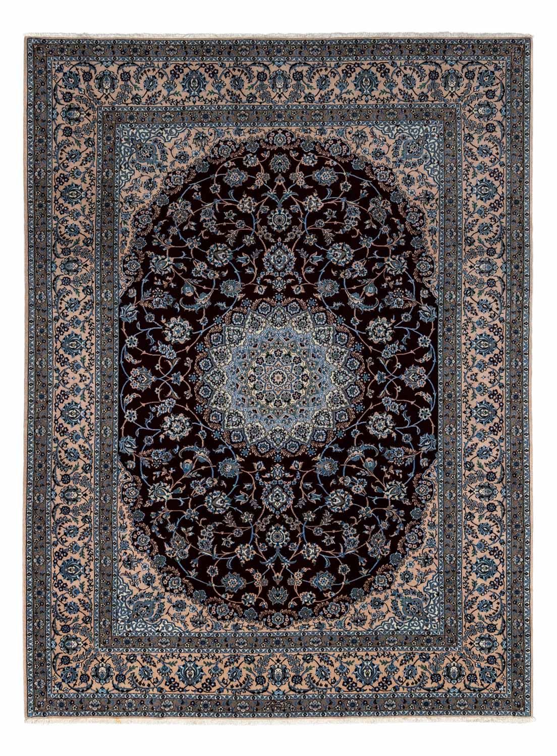 Perser Rug - Nain - Royal - 347 x 248 cm - black