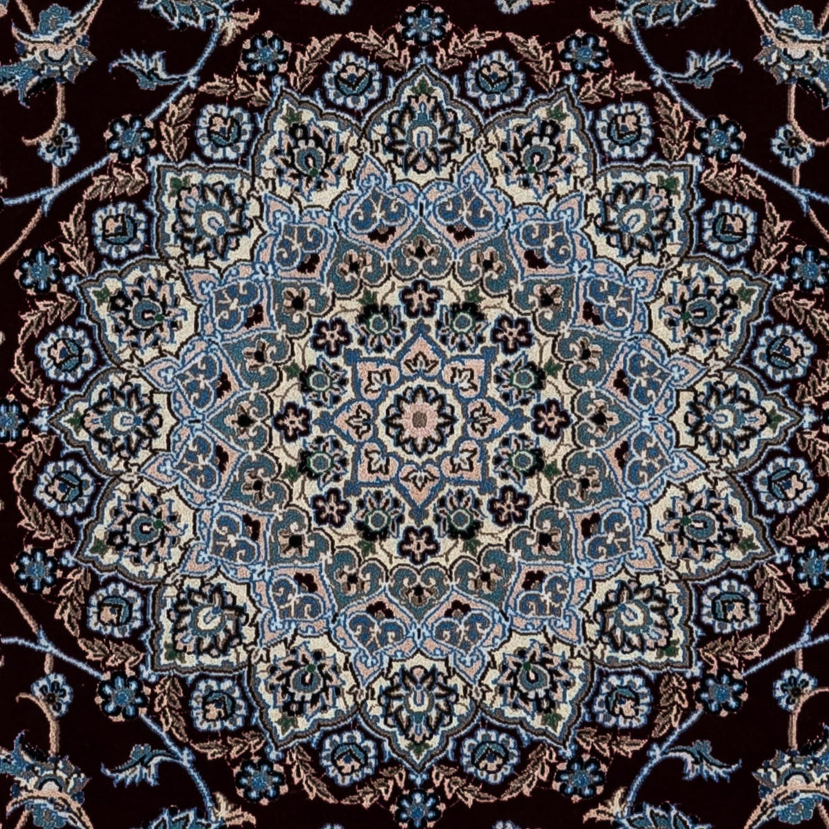 Perser Rug - Nain - Royal - 347 x 248 cm - black