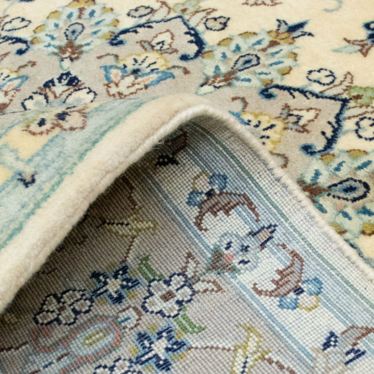 Perser Rug - Keshan - 210 x 137 cm - beige