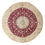 Perser Rug - Nain round  - 295 x 295 cm - dark red