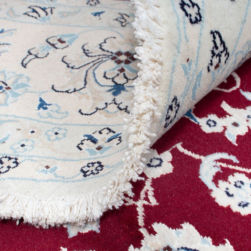 Perser Rug - Nain round  - 300 x 300 cm - dark red