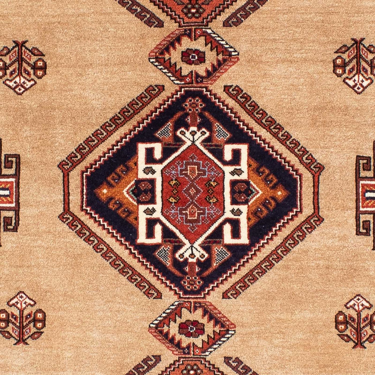 Perser Rug - Nomadic - 246 x 174 cm - light brown