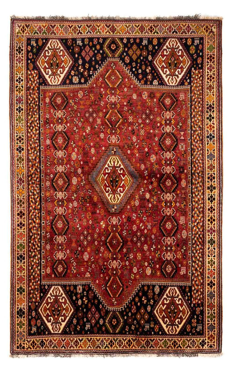 Perser Rug - Nomadic - 284 x 168 cm - dark red