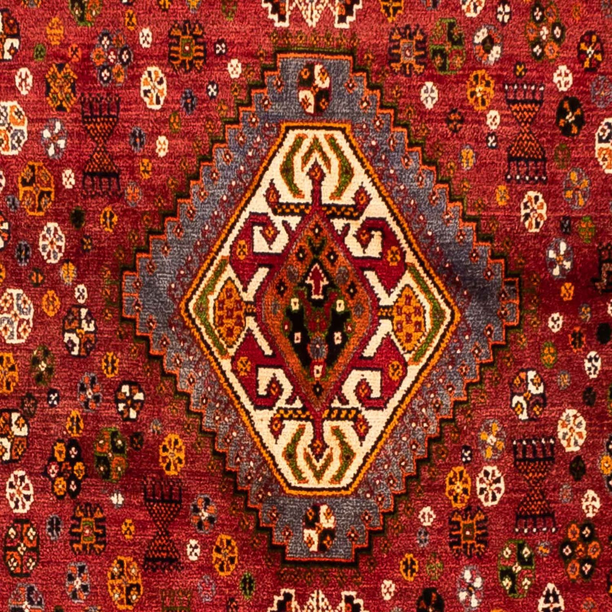 Perser Rug - Nomadic - 284 x 168 cm - dark red