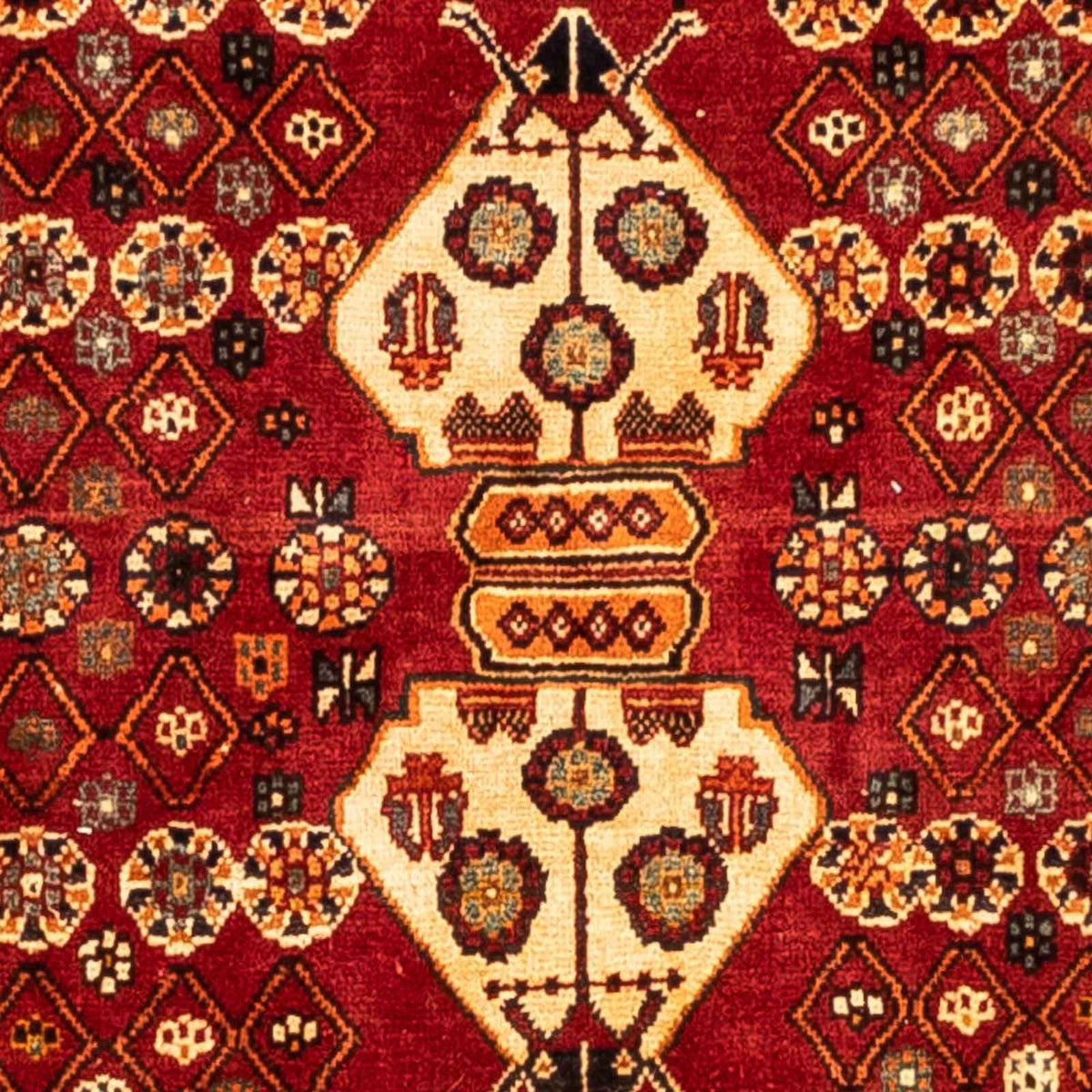 Perser Rug - Nomadic - 277 x 173 cm - dark red