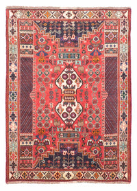 Perser Rug - Nomadic - 154 x 100 cm - red