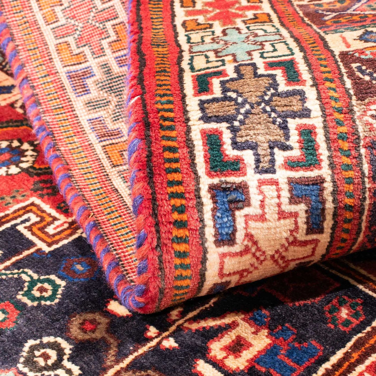 Perser Rug - Nomadic - 154 x 100 cm - red