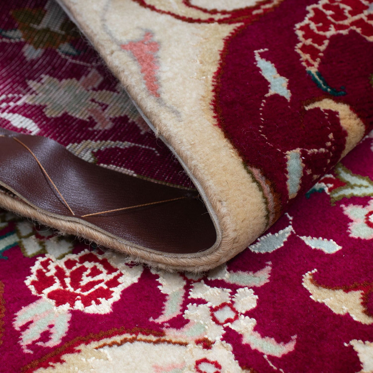 Perser Rug - Tabriz - Royal - 90 x 60 cm - dark red