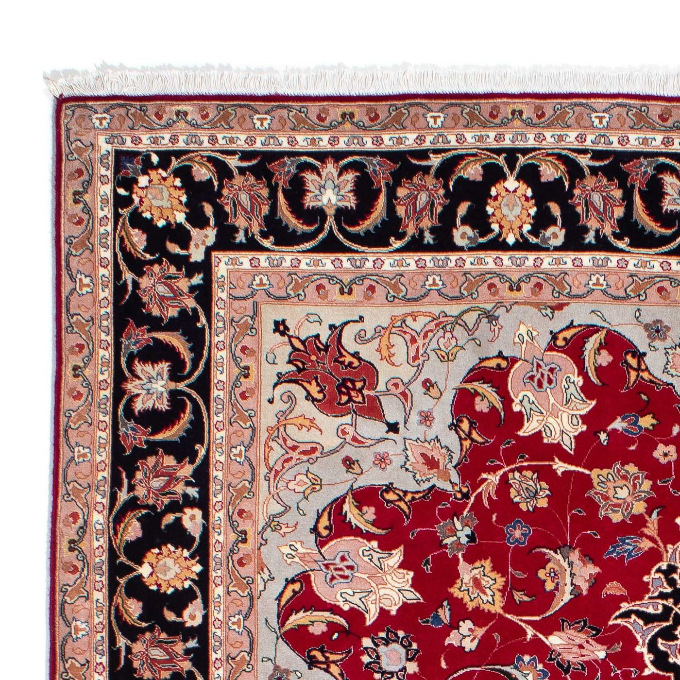 Tabriz - 50 Raj Rug 240x175cm - Persian Rugs