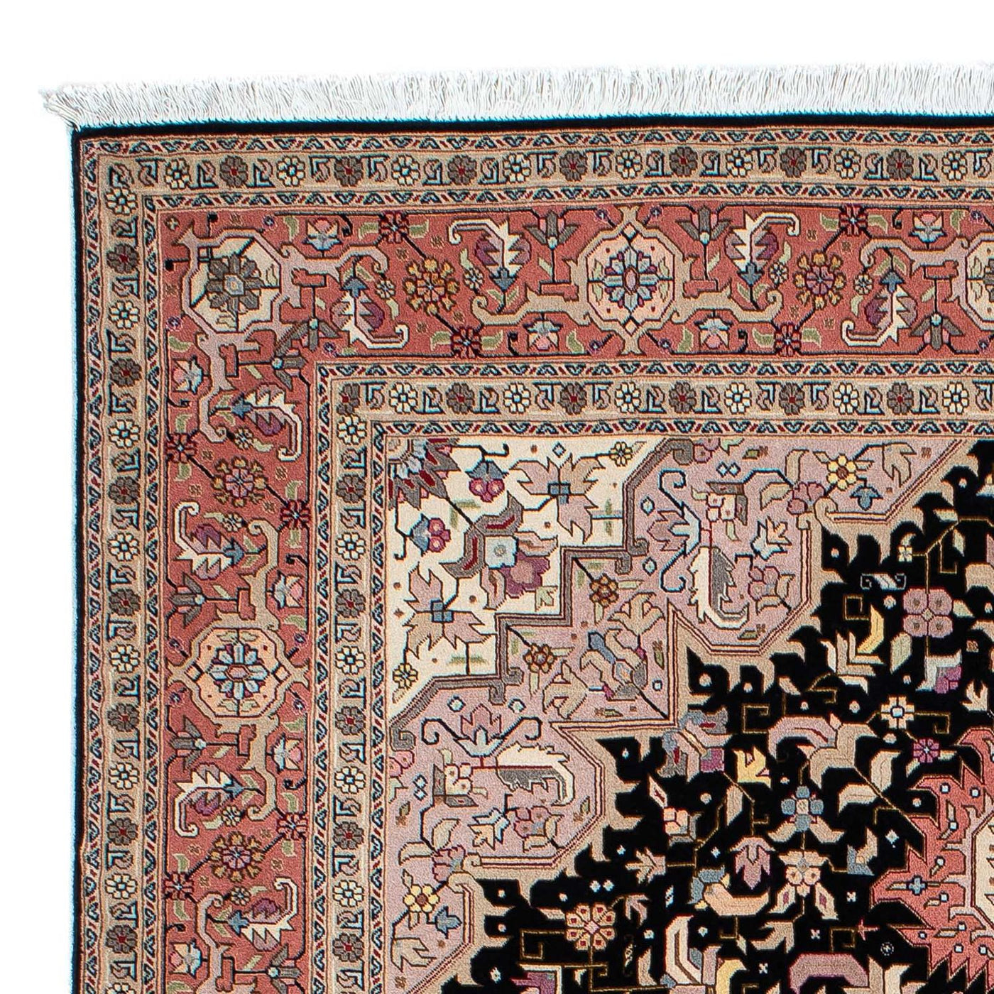 Tabriz - 50 Raj Rug 196x152cm - Persian Rugs