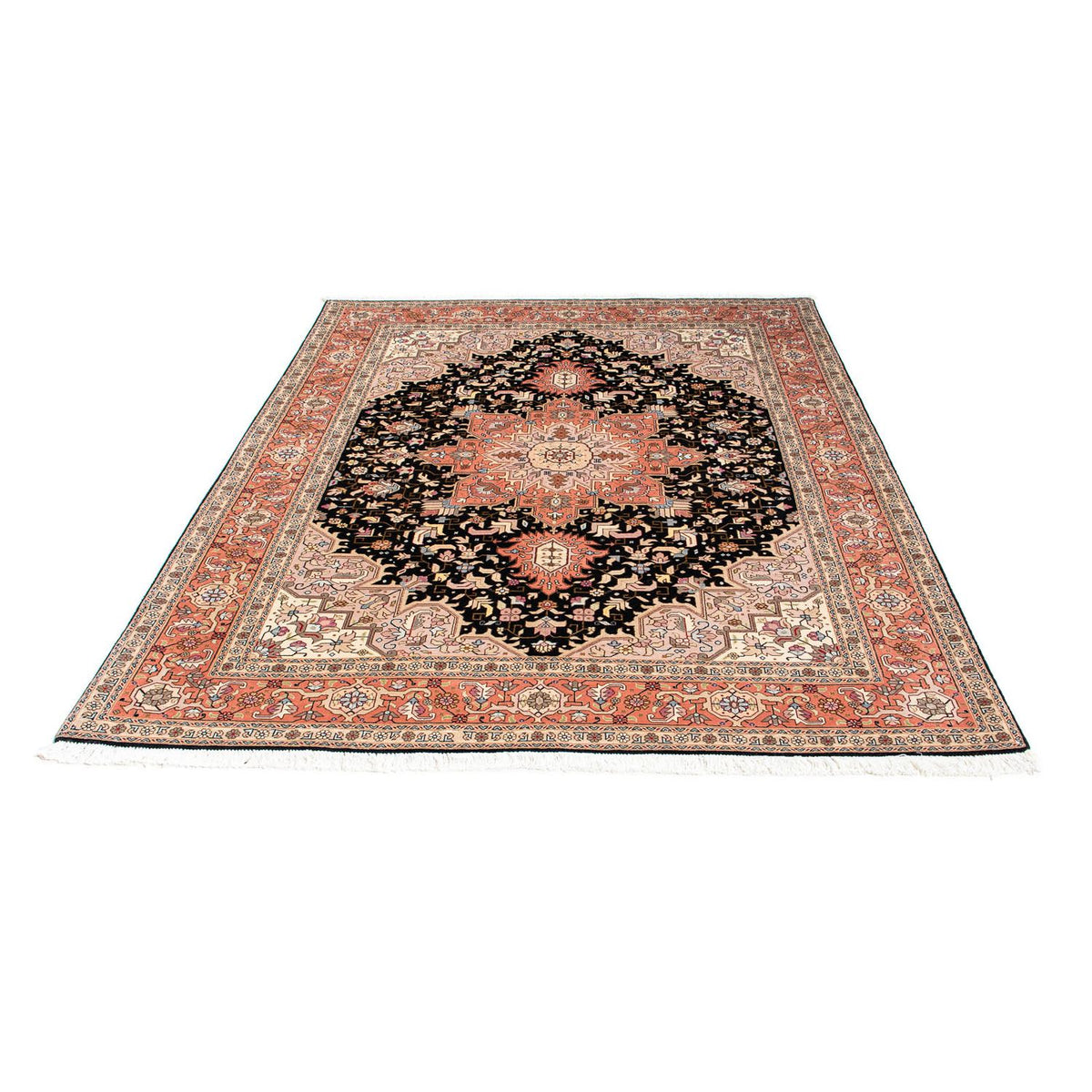 Perser Rug - Tabriz - Royal - 196 x 152 cm - dark blue