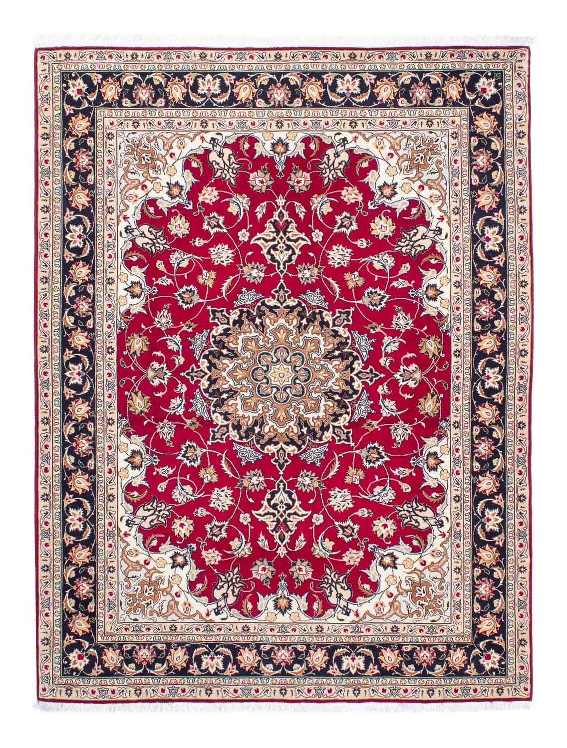 Perser Rug - Tabriz - Royal - 200 x 152 cm - red