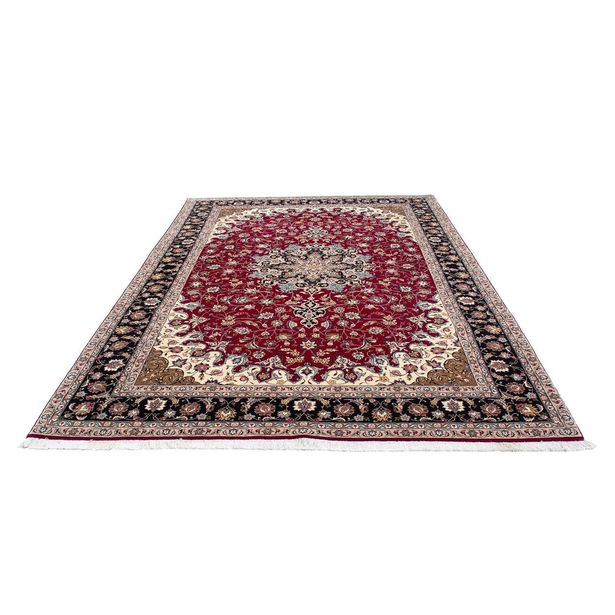 Perser Rug - Tabriz - Royal - 318 x 205 cm - dark red