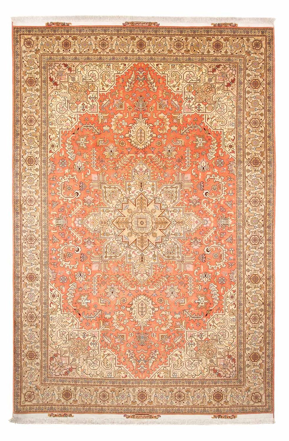 Perser Rug - Tabriz - Royal - 312 x 202 cm - light red