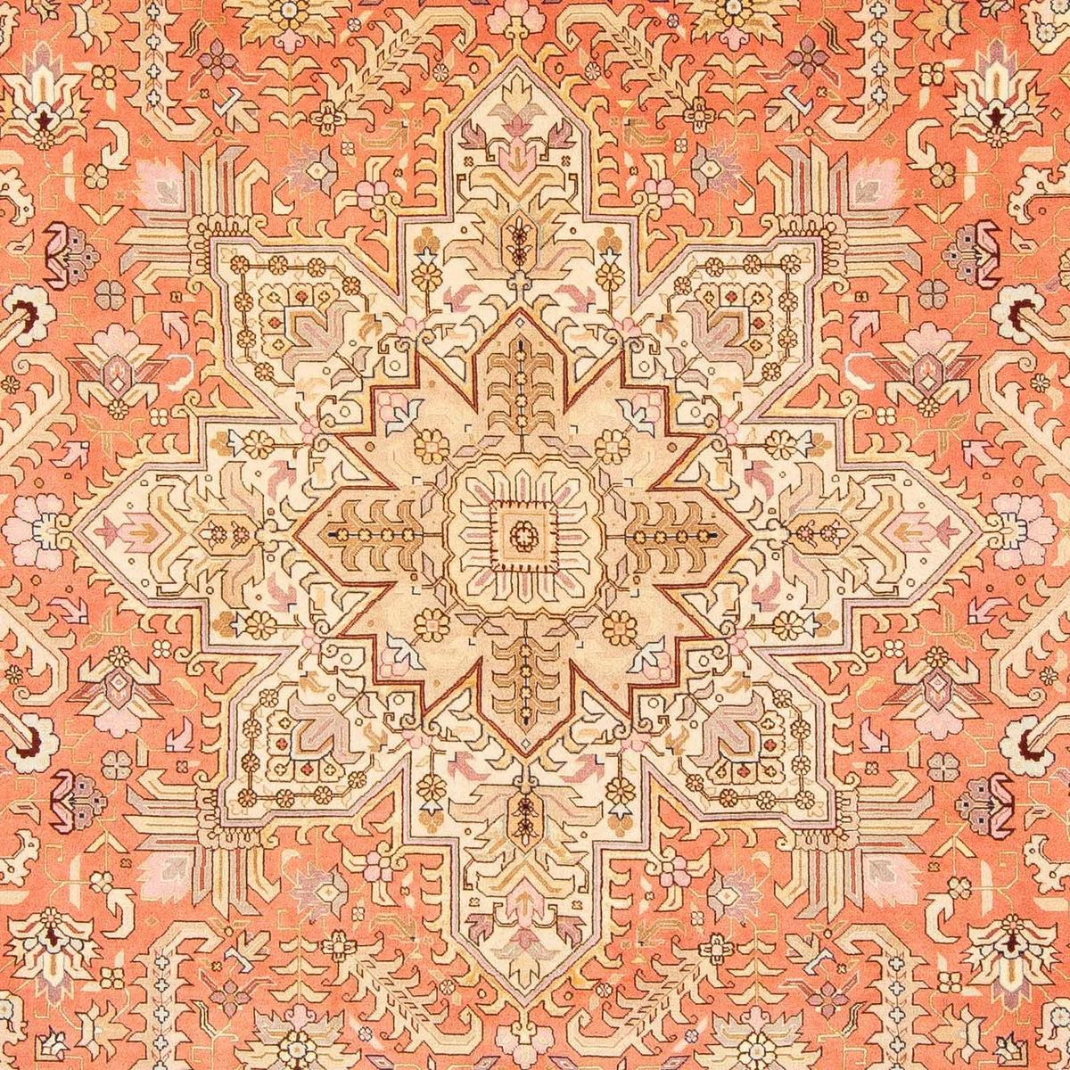 Perser Rug - Tabriz - Royal - 312 x 202 cm - light red