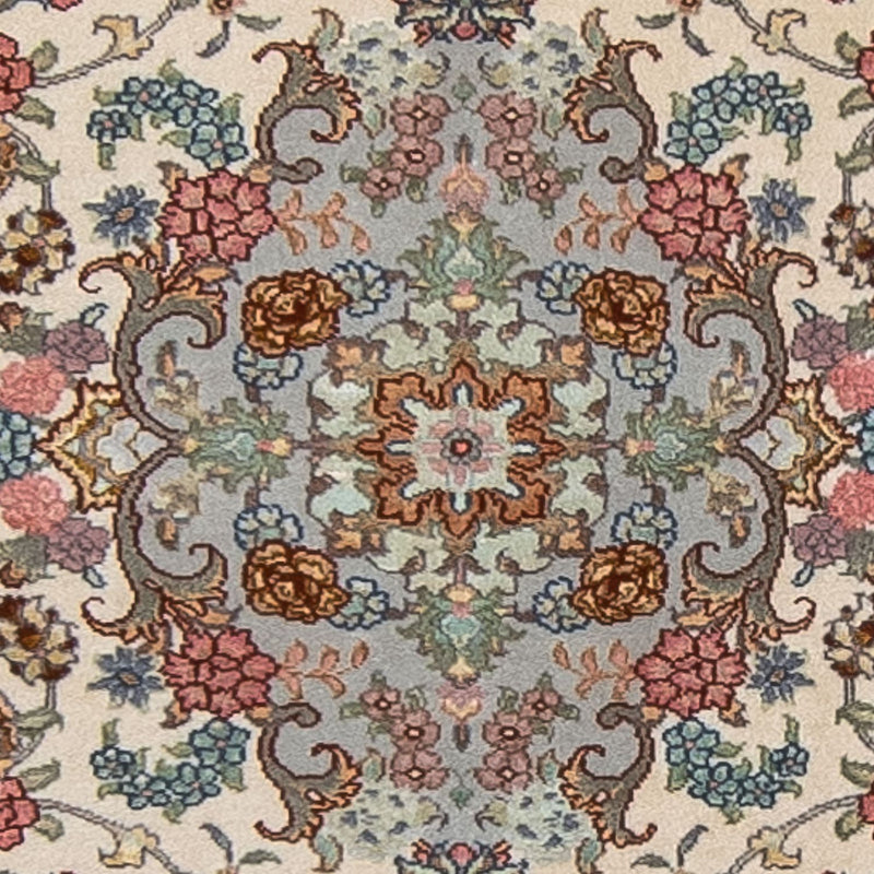 Runner Perser Rug - Tabriz - Royal - 355 x 92 cm - beige