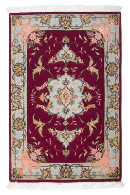 Perser Rug - Tabriz - Royal - 90 x 60 cm - dark red