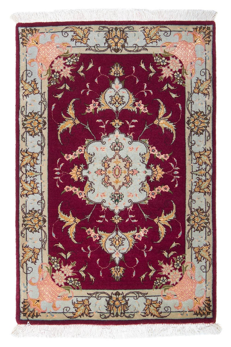 Perser Rug - Tabriz - Royal - 90 x 60 cm - dark red