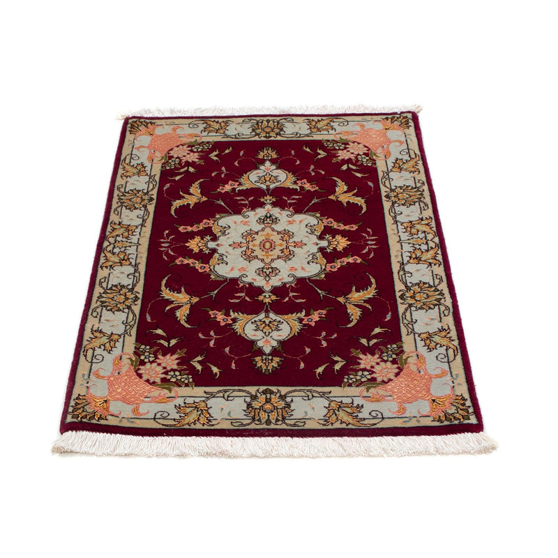 Perser Rug - Tabriz - Royal - 90 x 60 cm - dark red