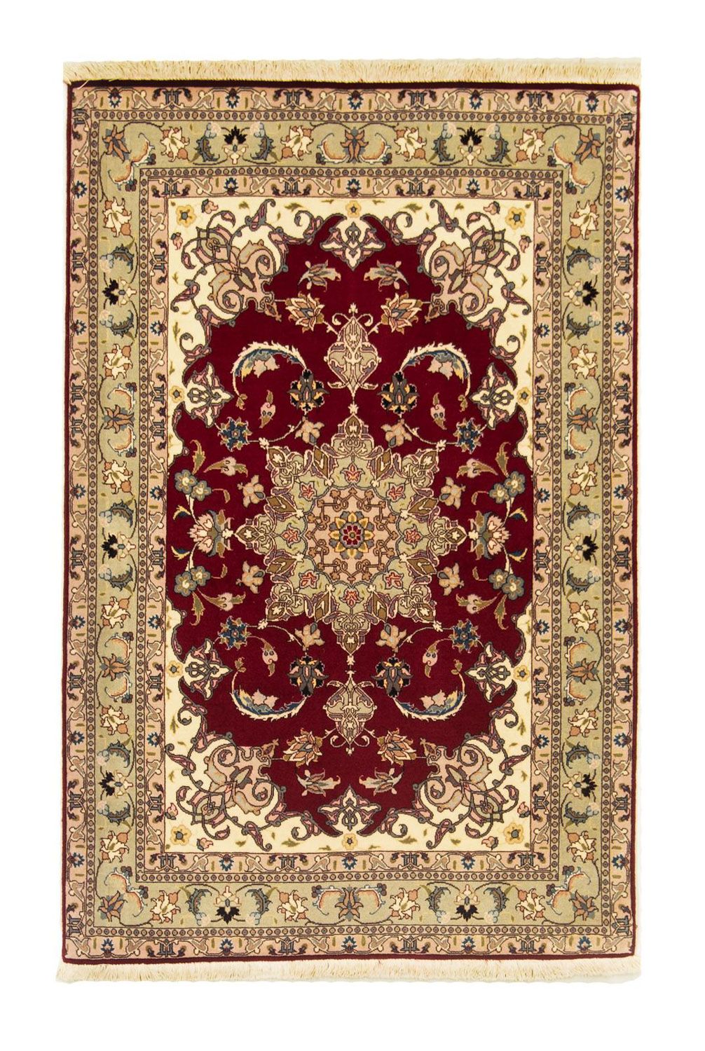 Perser Rug - Tabriz - Royal - 150 x 99 cm - red