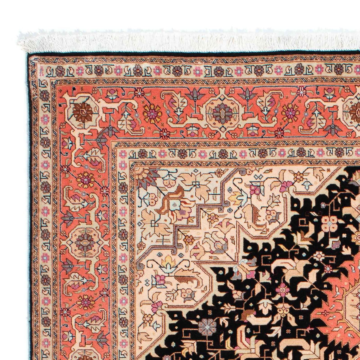 Perser Rug - Tabriz - Royal - 207 x 152 cm - light red