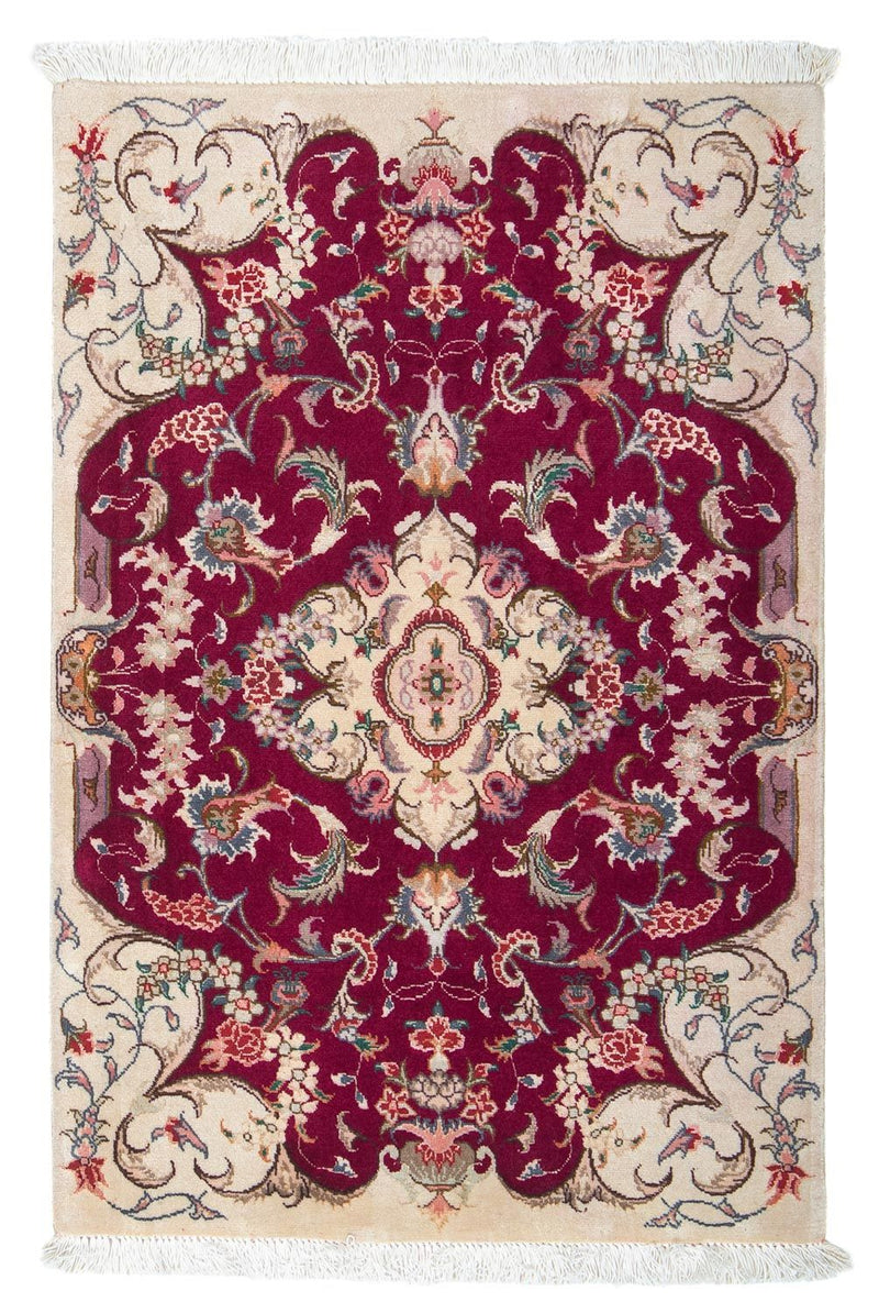 Perser Rug - Tabriz - Royal - 90 x 60 cm - dark red