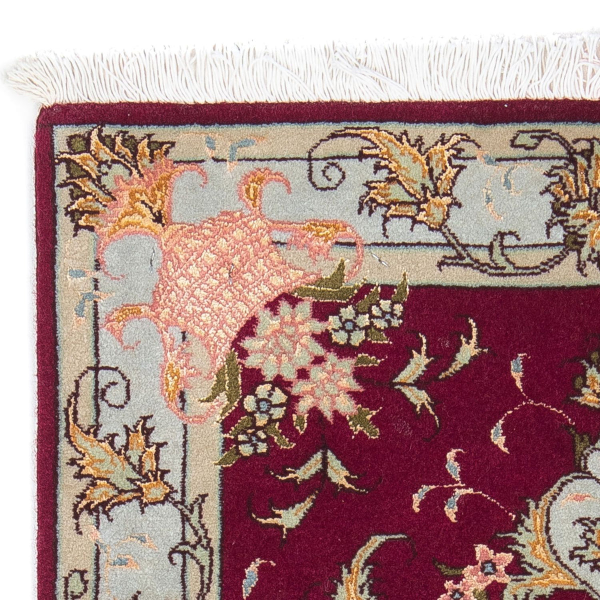 Perser Rug - Tabriz - Royal - 90 x 60 cm - dark red