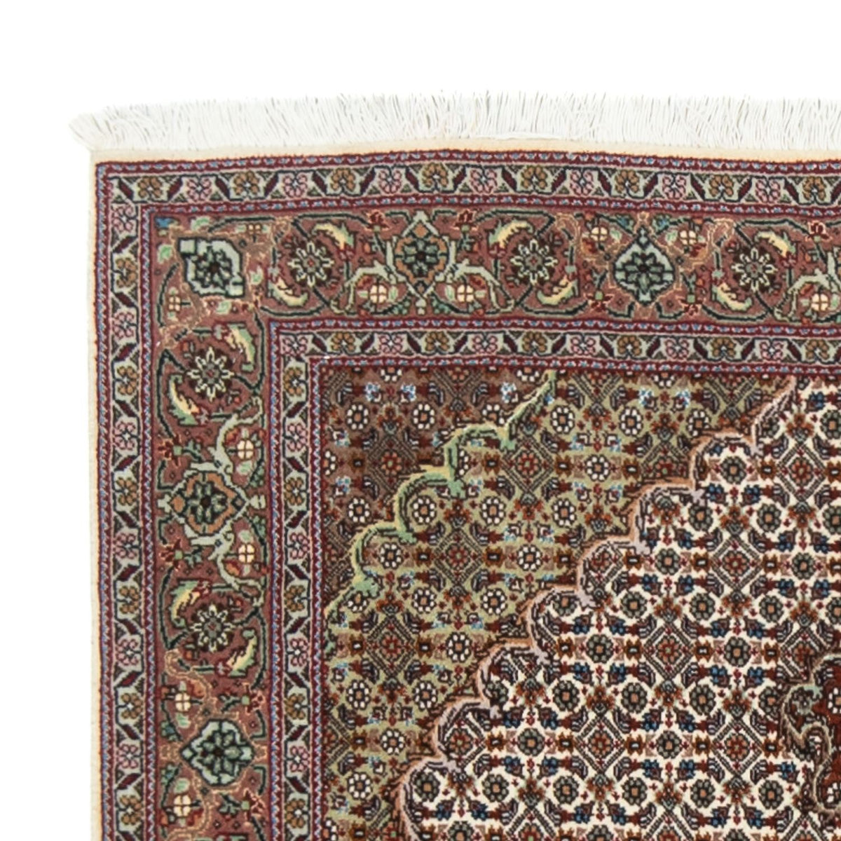 Tabriz - 50 Raj Rug 100x144cm - Persian Rugs