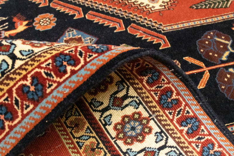 Perser Rug - Nomadic - 152 x 113 cm - dark blue