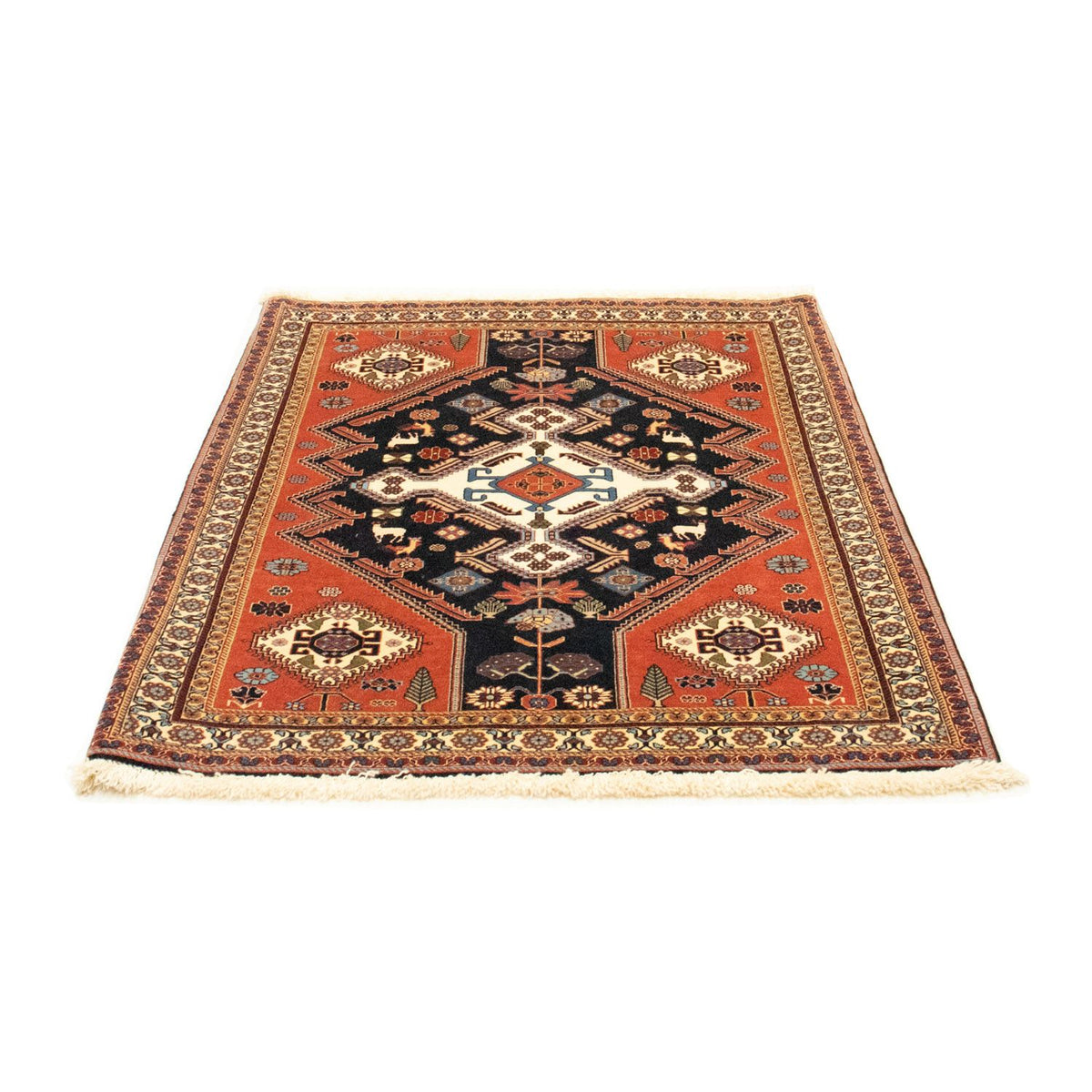 Perser Rug - Nomadic - 152 x 113 cm - dark blue