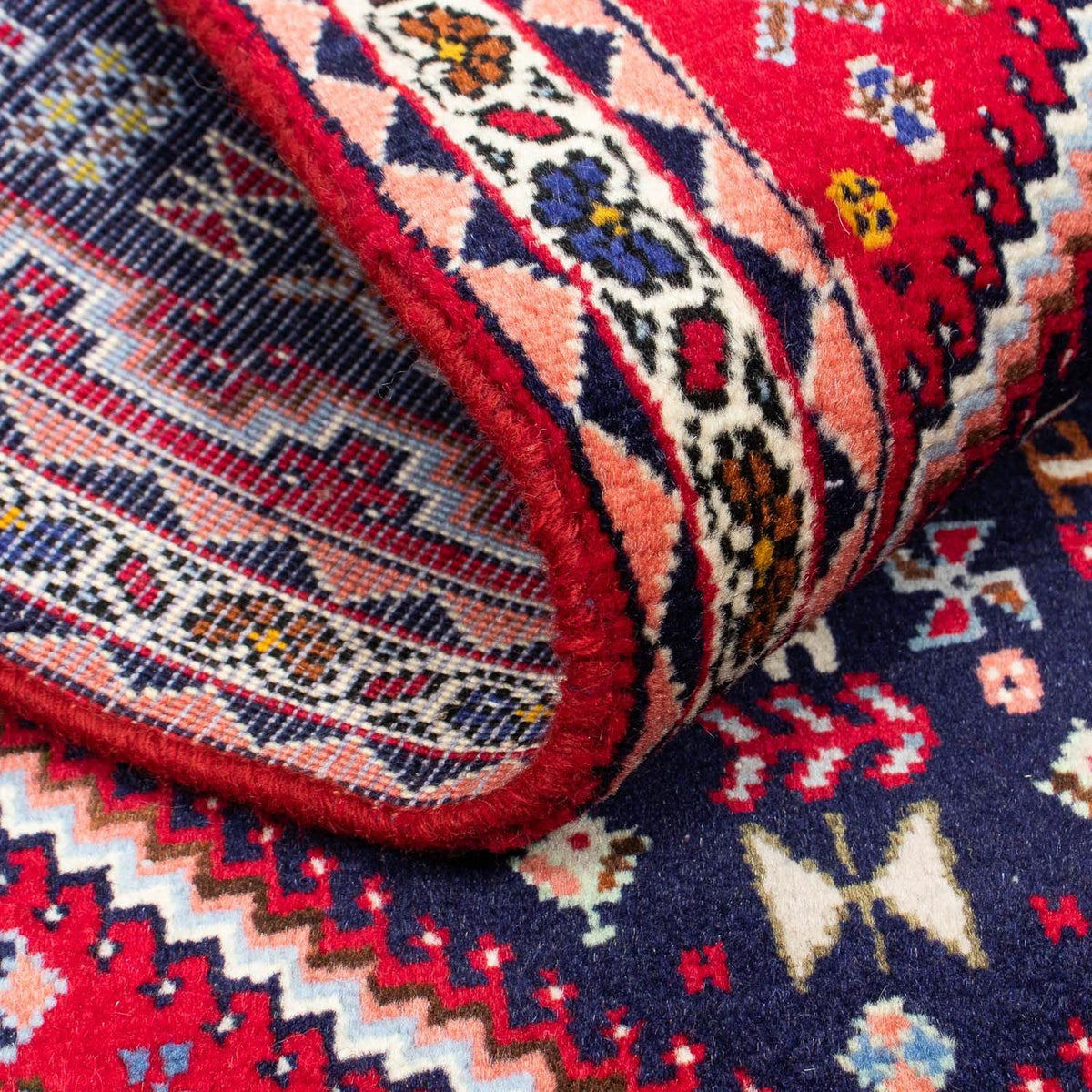 Perser Rug - Nomadic - 130 x 78 cm - dark blue