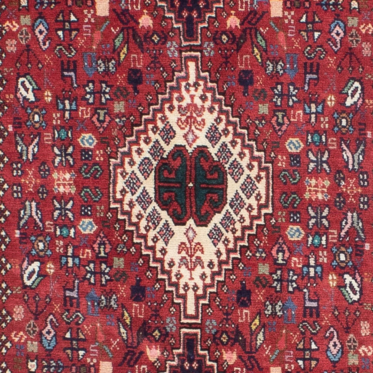 Runner Perser Rug - Nomadic - 297 x 77 cm - dark red