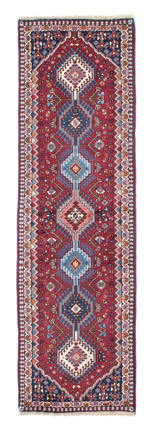 Runner Perser Rug - Nomadic - 194 x 60 cm - dark red