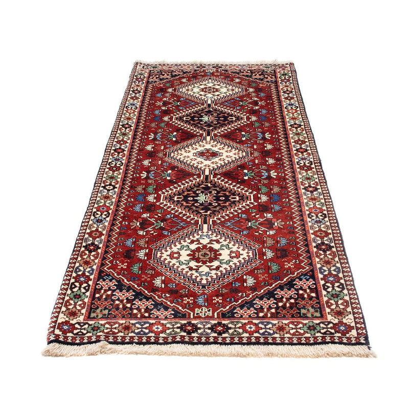 Runner Perser Rug - Nomadic - 211 x 82 cm - dark red