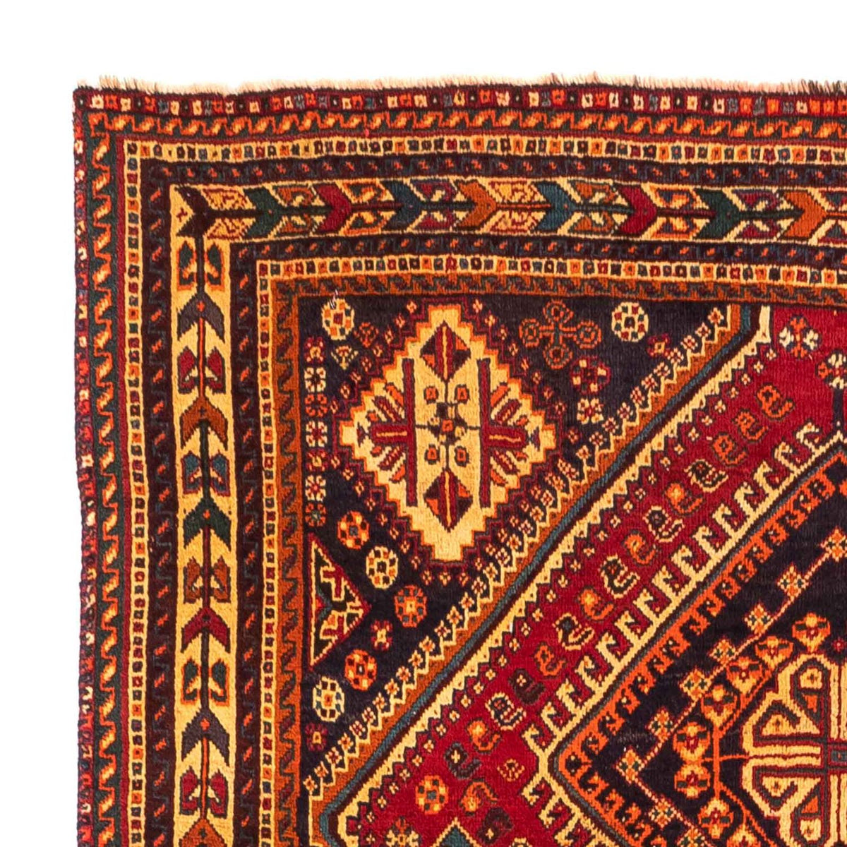 Perser Rug - Nomadic - 271 x 152 cm - dark red