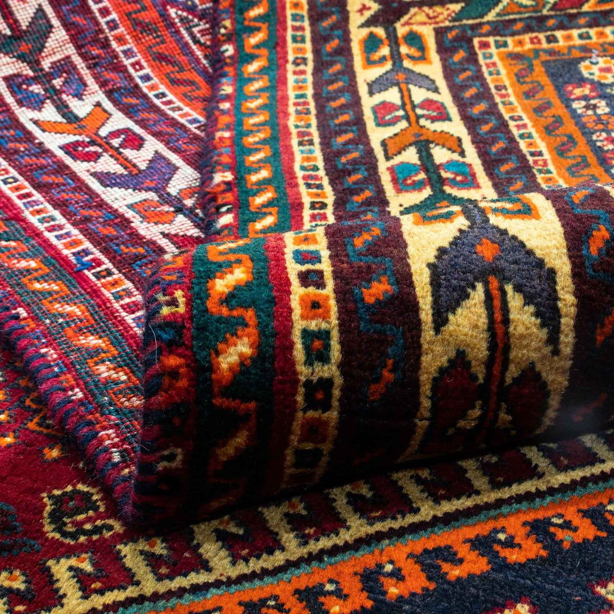 Perser Rug - Nomadic - 271 x 152 cm - dark red