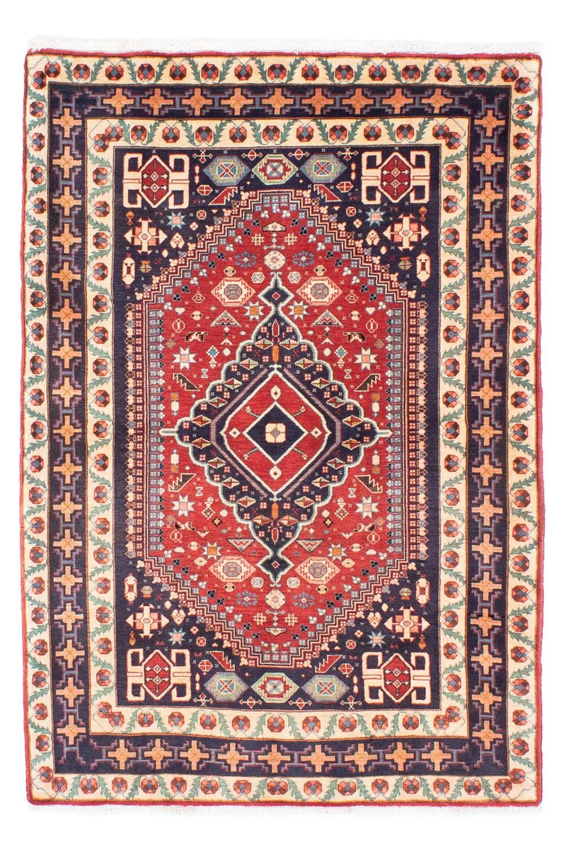 Perser Rug - Nomadic - 180 x 122 cm - dark red