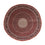 Perser Rug - Bidjar round  - 247 x 247 cm - dark red