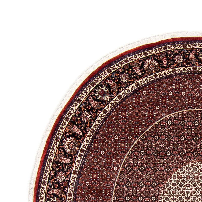 Perser Rug - Bidjar round  - 247 x 247 cm - dark red
